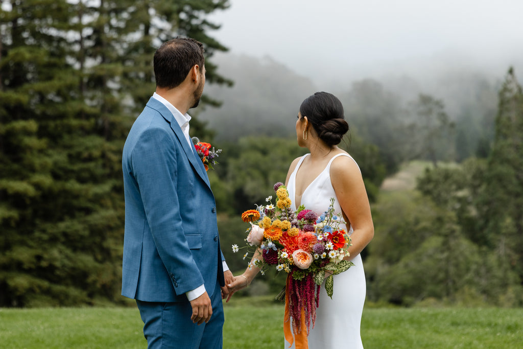 A Colorful Brazil Room Wedding