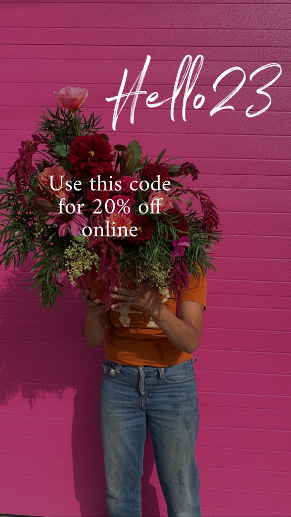 Hello 2023 and a Discount Code for 20% off!
