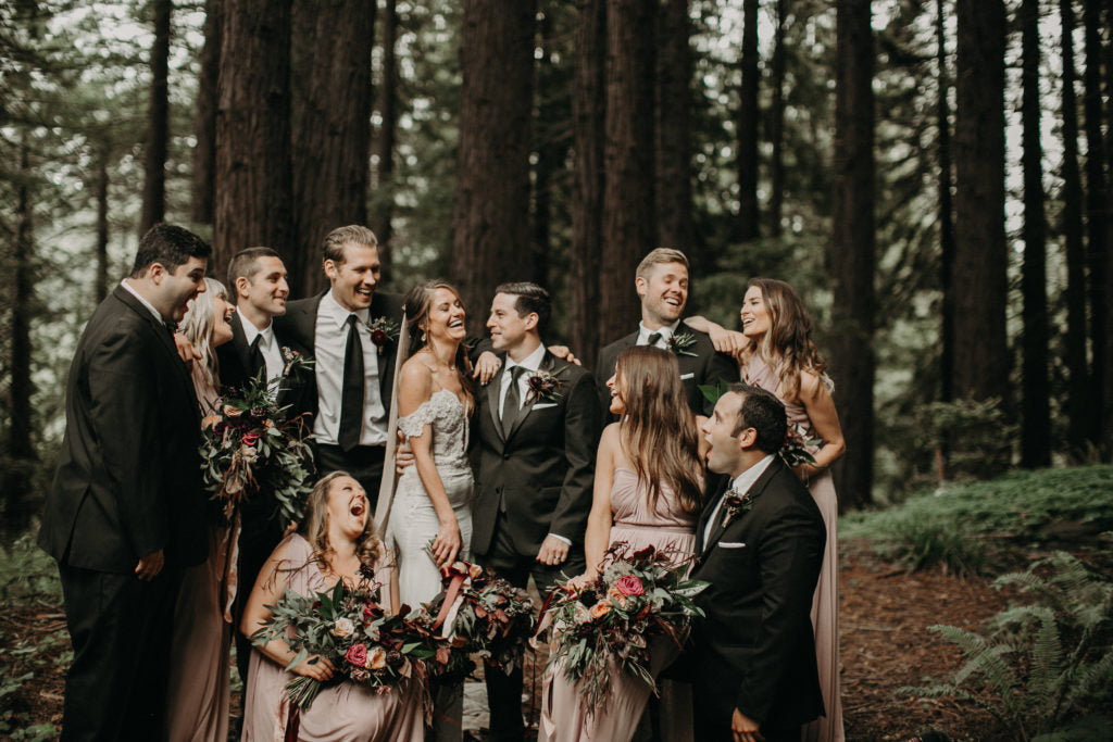 Moody Romance of a Wedding at UC Berkeley Botanical Garden