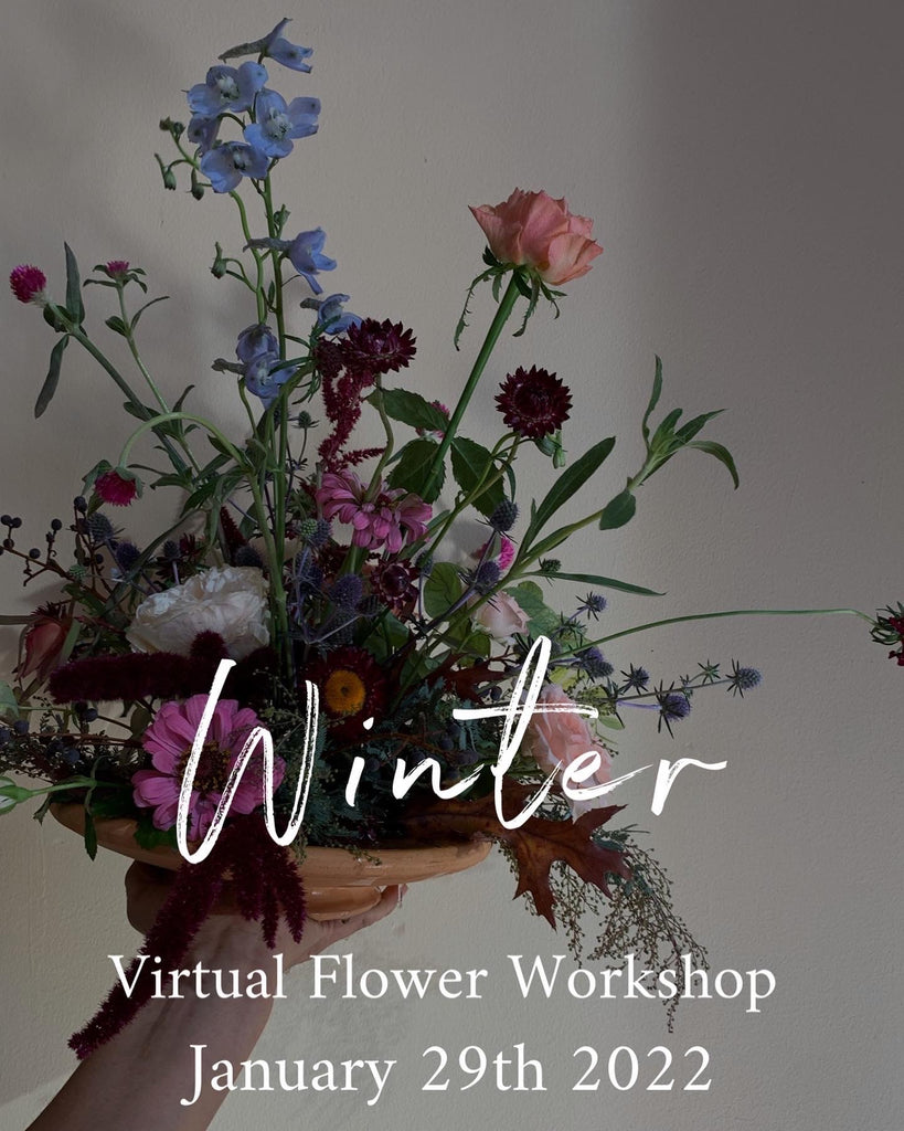 The Winter Flower Workshop (Focus on Flower Frogs)  by Gorgeous and Green!