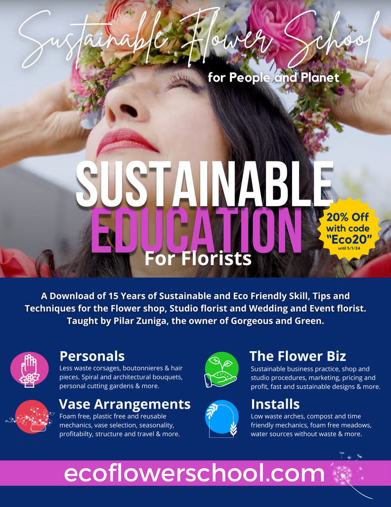 A Scholarship is available for The Flower Biz Education Session March 14 and 15!