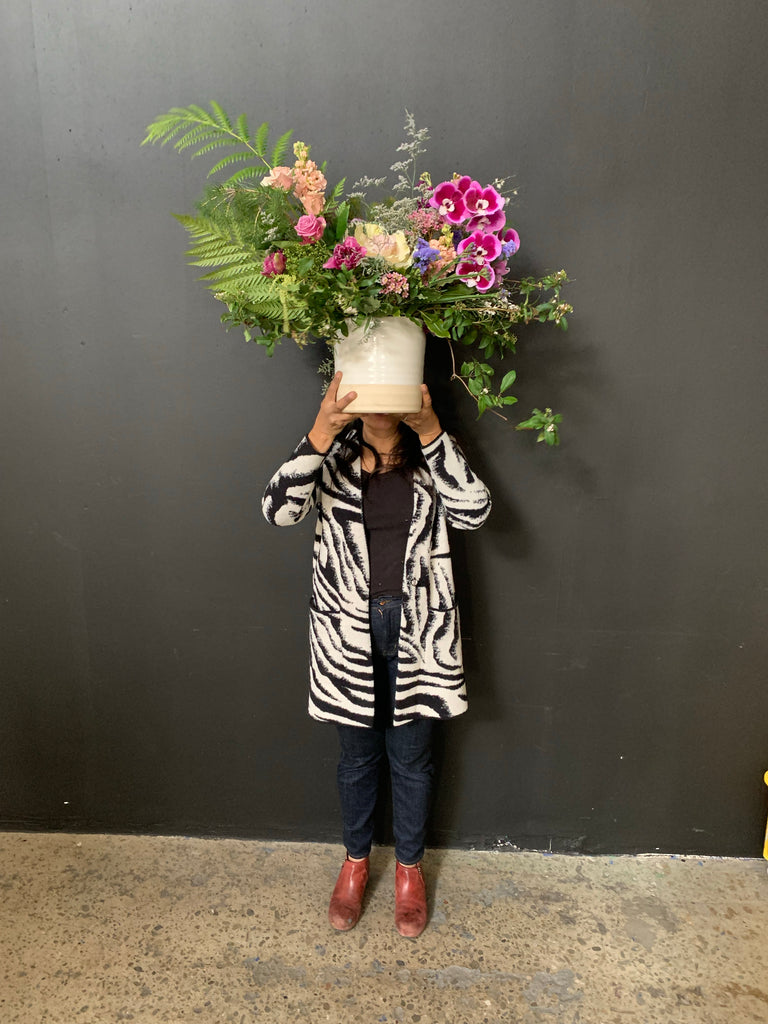 large fancy flower arrangements in high end vase for goft delivery berkeley oakland emeryville orinda moraga alameda